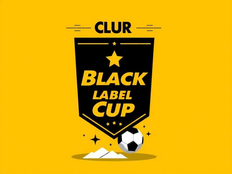 Black Label Cup trophy presentation ceremony