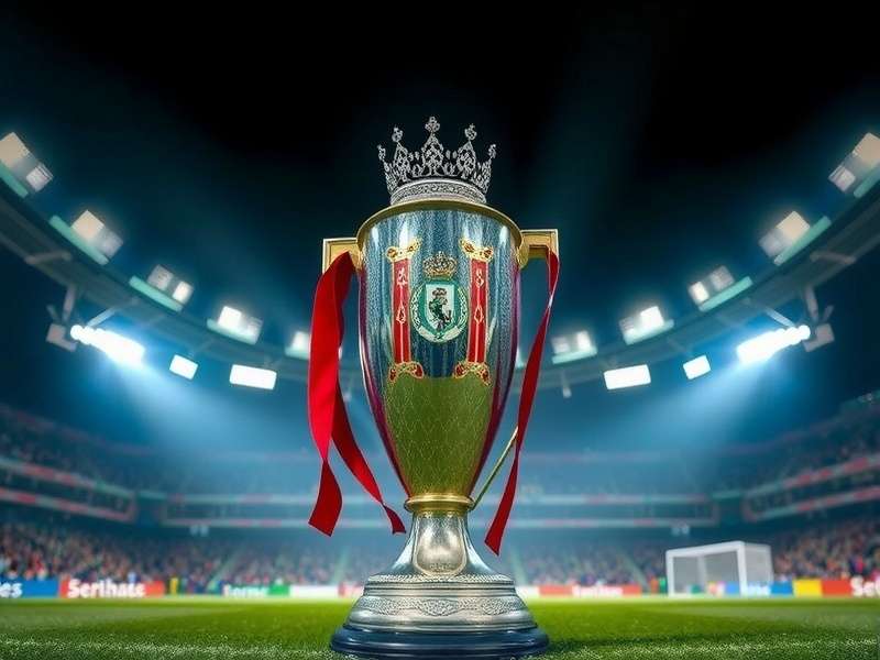 The iconic Carling Cup trophy held by winning team captain