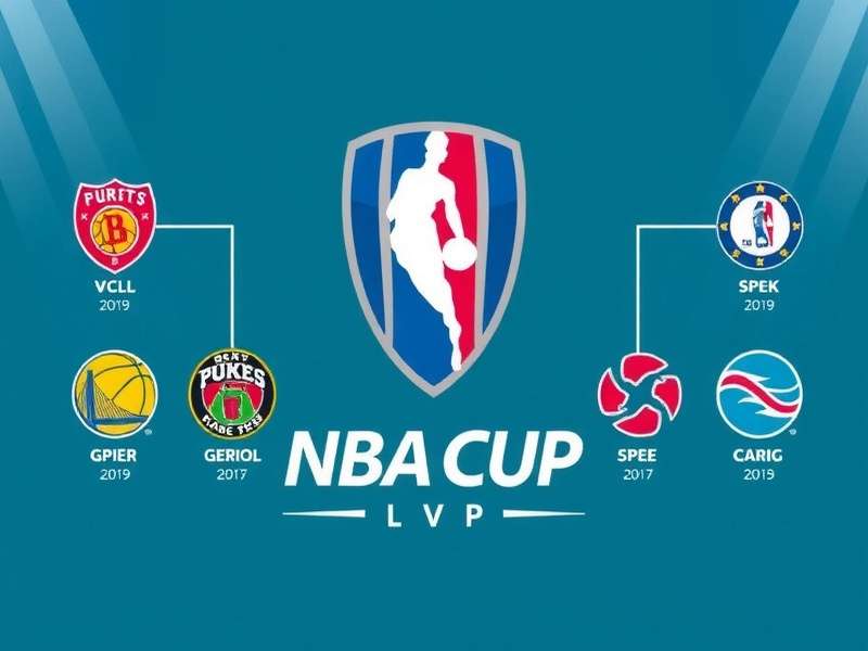 NBA players competing in a high-intensity game for the cup