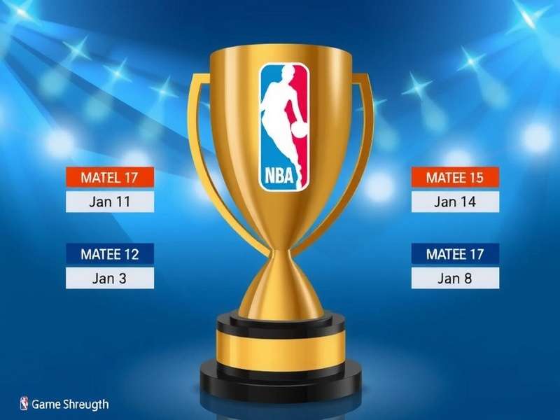 NBA Cup 2024-25 Tournament Bracket Visualization