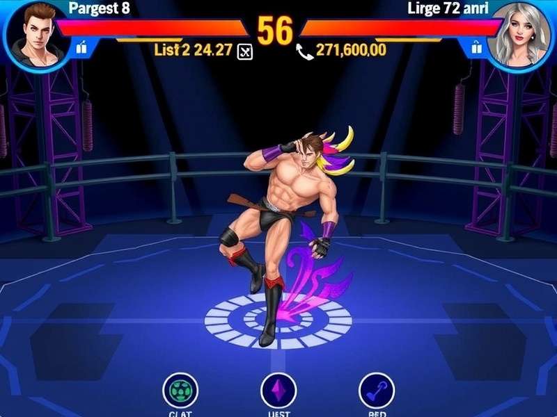 Knockout athlete in action during a world cup event