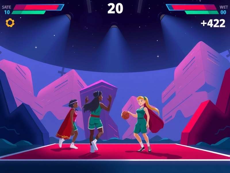 Knockout tournament intense moment with crowd and players