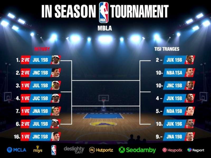 NBA teams competing in a high-stakes tournament game