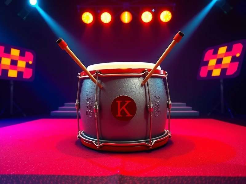 A dramatic knockout moment in a boxing ring with focus on the victor