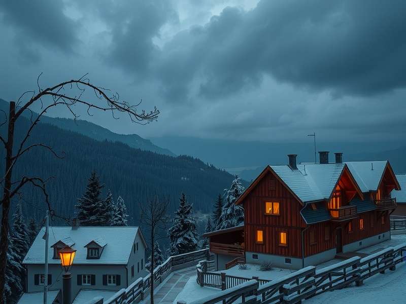 Scenic view of Villacher Alpenstraße in Carinthia, Austria