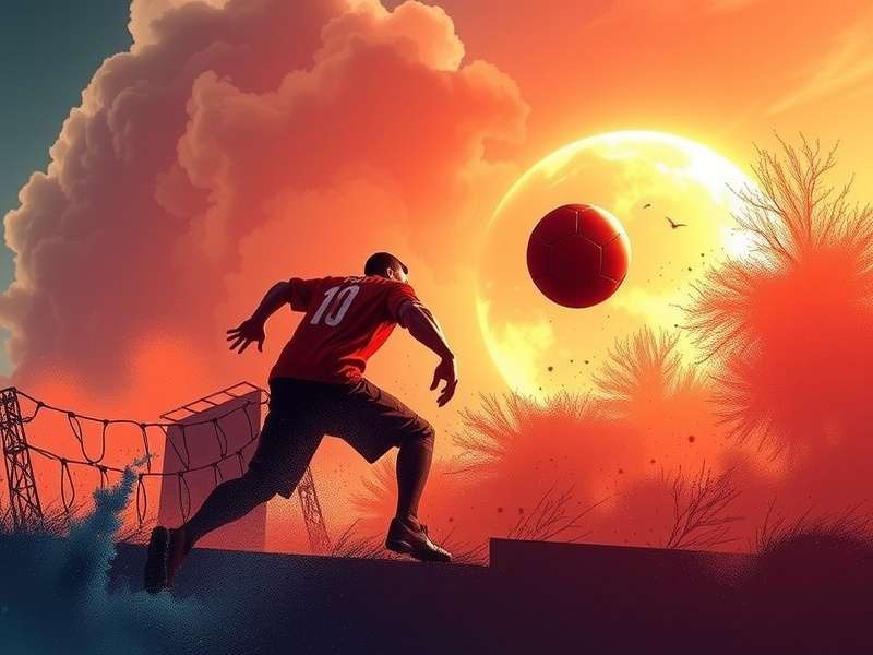 Rafael Dias in a football match, demonstrating skill