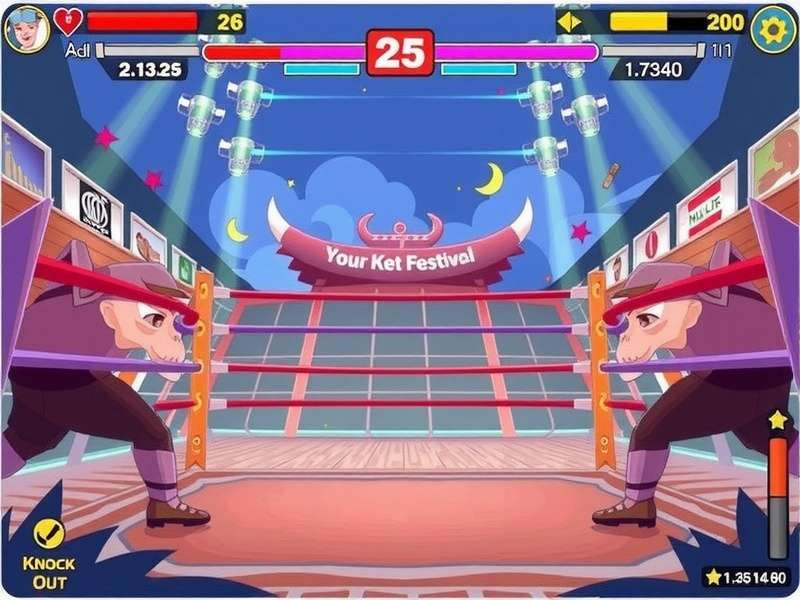 Vibrant crowd at Knock Out Festival in India