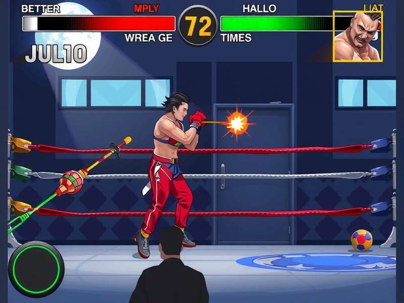 A boxer demonstrating perfect form for a knockdown punch