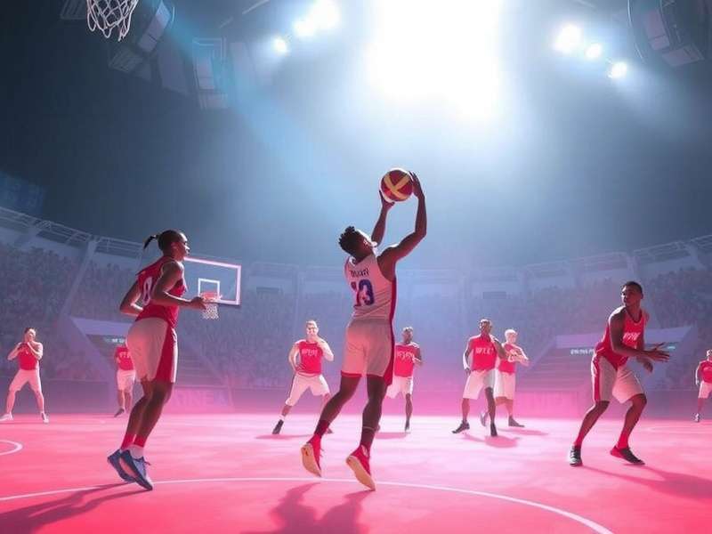 Knockout tournament final moment with intense competition