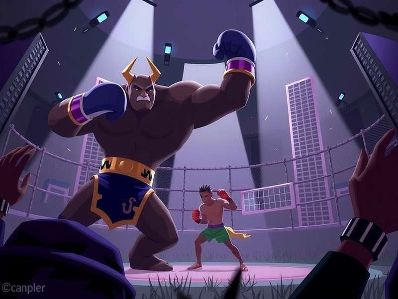 A tense moment during a World Cup knockout match, players battling for the ball