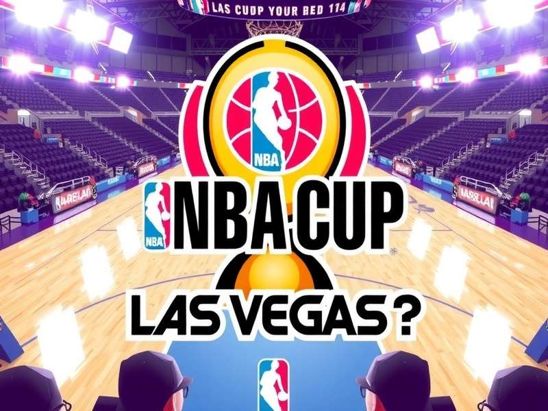 NBA Basketball Game in Las Vegas Arena
