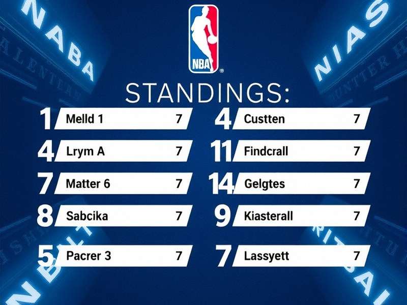 NBA Standings 2024 Visualization