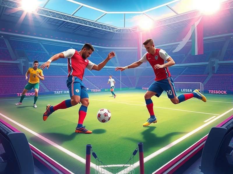 Knockout World Cup character roster showing diverse players