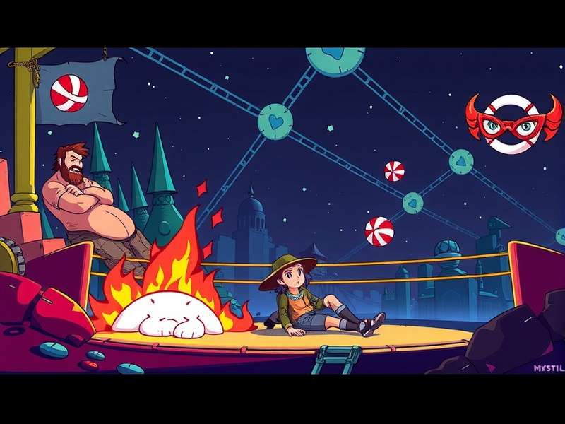 Intense moment in a knockout tournament final match