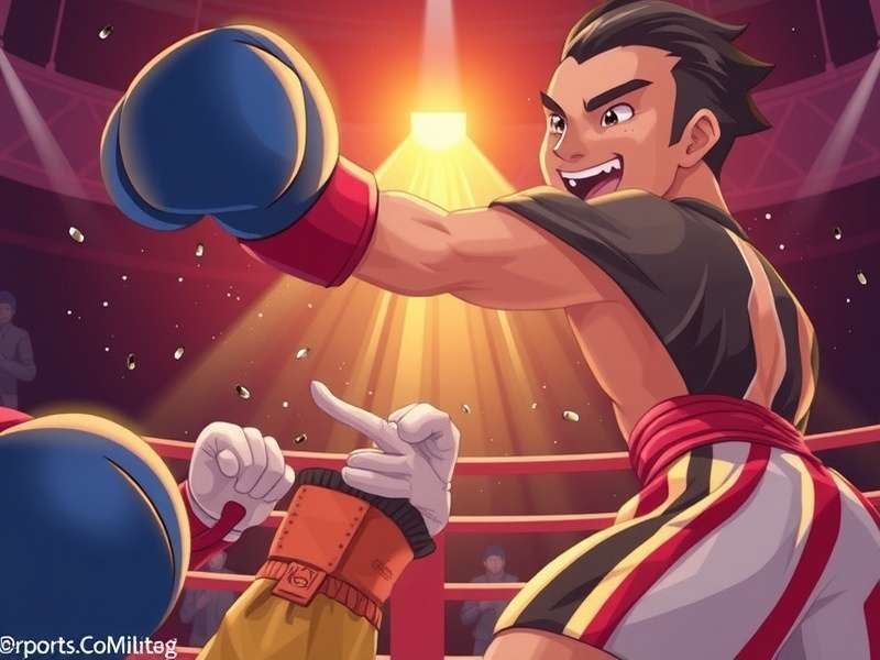 TKO Boxing – two boxers in the ring under dramatic knockout lighting