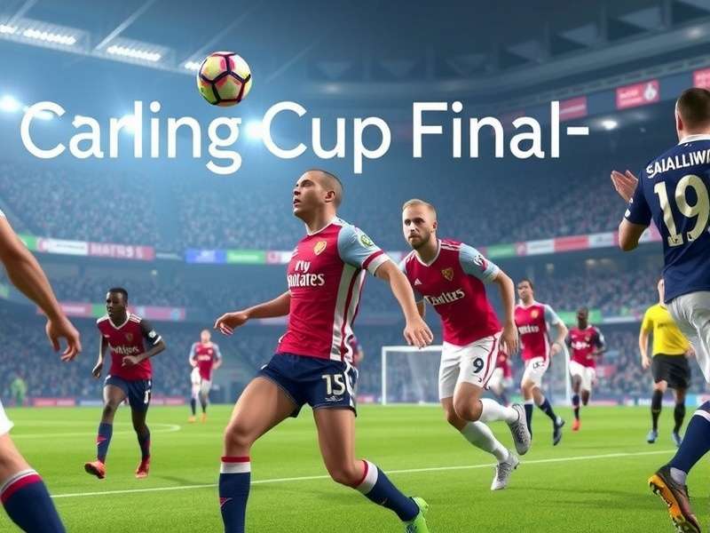 Carling Cup Final 2025 at Wembley Stadium — knockout football at its peak