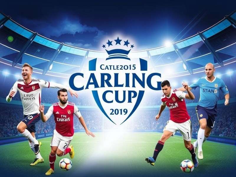 Carling Cup Fixtures 2025-26 season overview with knockout bracket visualization