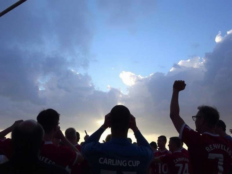 Indian football fans watching Carling Cup knockout match in a pub