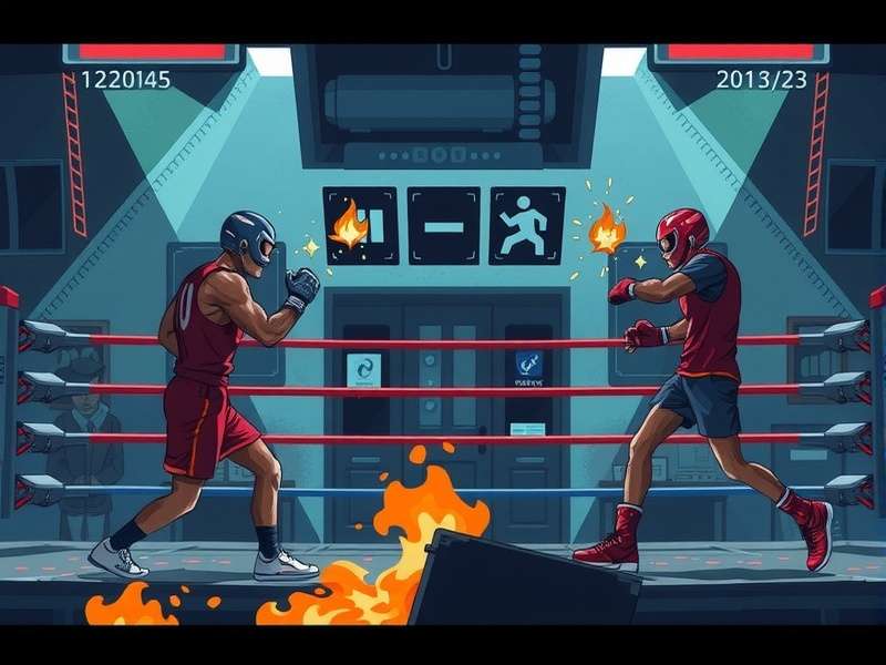 Knockout World Cup – The ultimate knock out tournament arena with trophy and floodlights