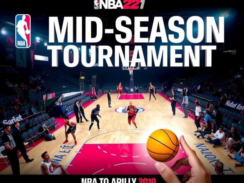 NBA Mid Season Tournament knockout stage basketball action